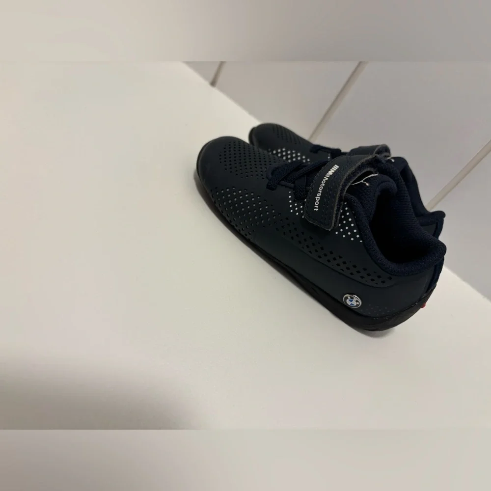 BMW Puma Kids' Motorsport Sneakers - Dark Blue - Picture 3 of 16